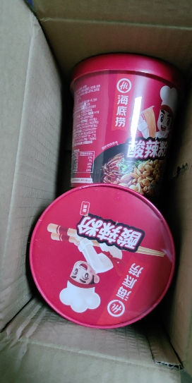 海底捞 酸辣粉(方便粉丝)144g*2 酸辣味 更换新包装随机发货晒单图