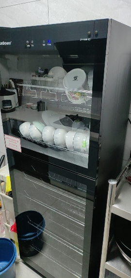 康宝(Canbo) 消毒柜家用 立式大容量 消毒柜商用奶瓶餐具暖盘臭氧紫外线消毒柜 ZTP380H-E2晒单图