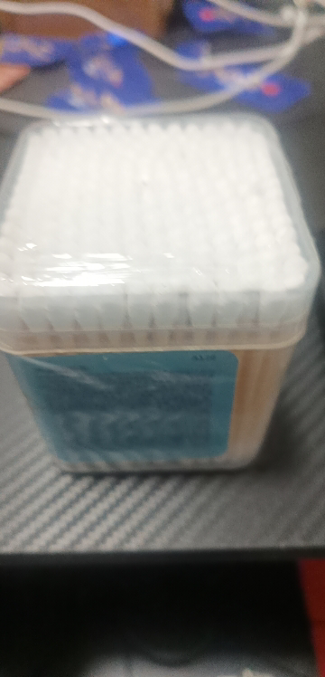 海氏海诺 200支方盒装家用双头棉签化妆掏耳清洁一次性清洁消毒棉棒棉签晒单图