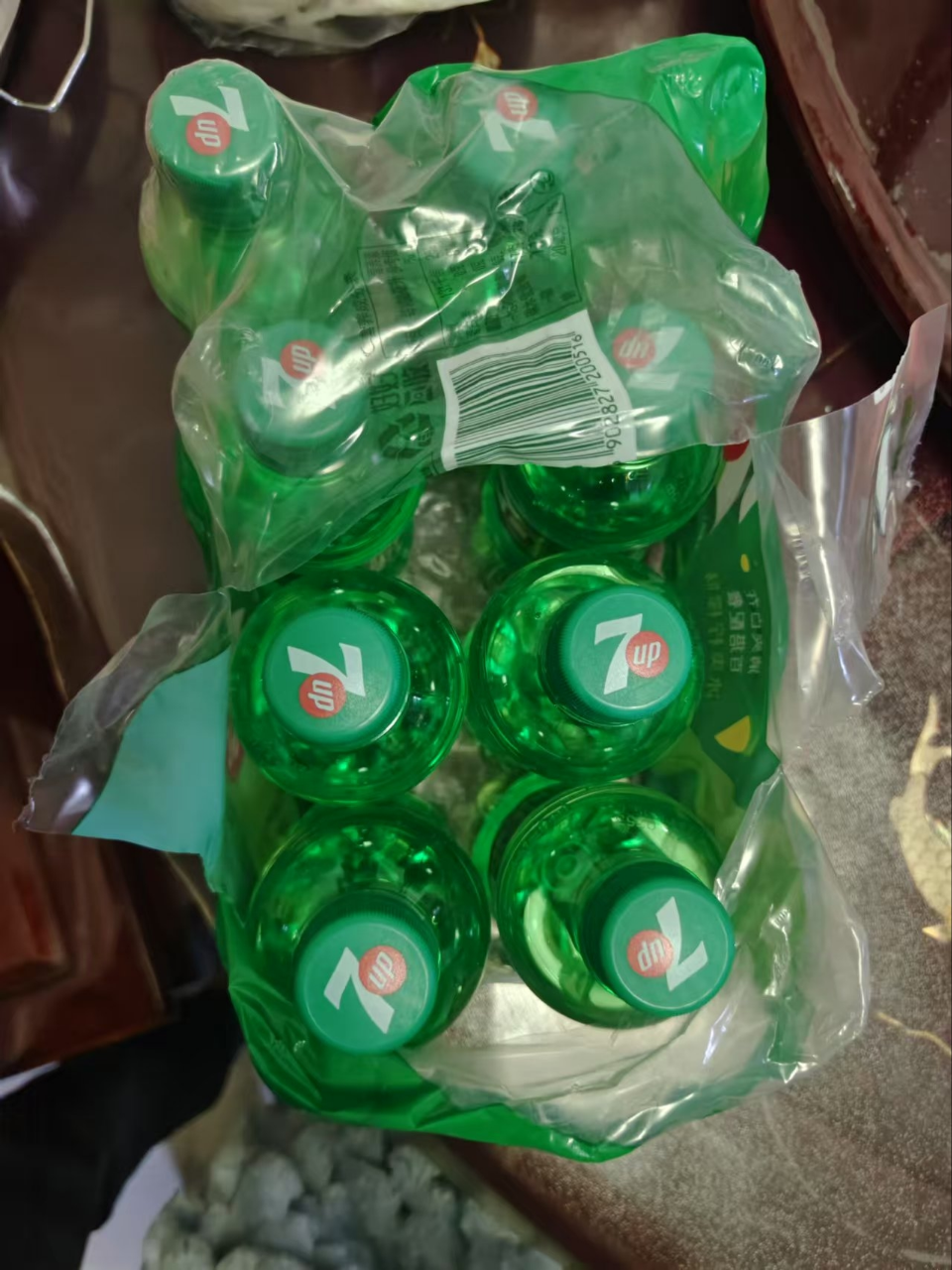 百事可乐 7喜 七喜7up 柠檬味 碳酸饮料 300ml*8瓶 (新老包装随机发货)晒单图