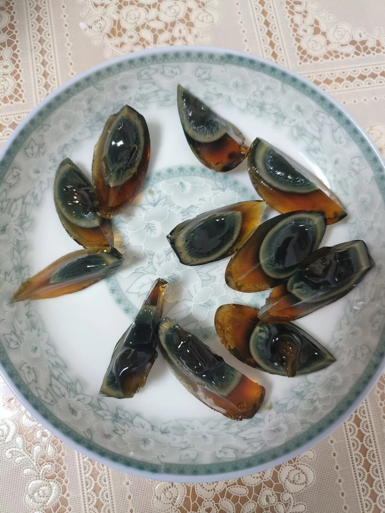 [西沛生鲜]河南 特产 松花皮蛋 6枚 60-70g/个 正宗土鸭蛋新鲜腌制溏心皮蛋河南特产变蛋晒单图