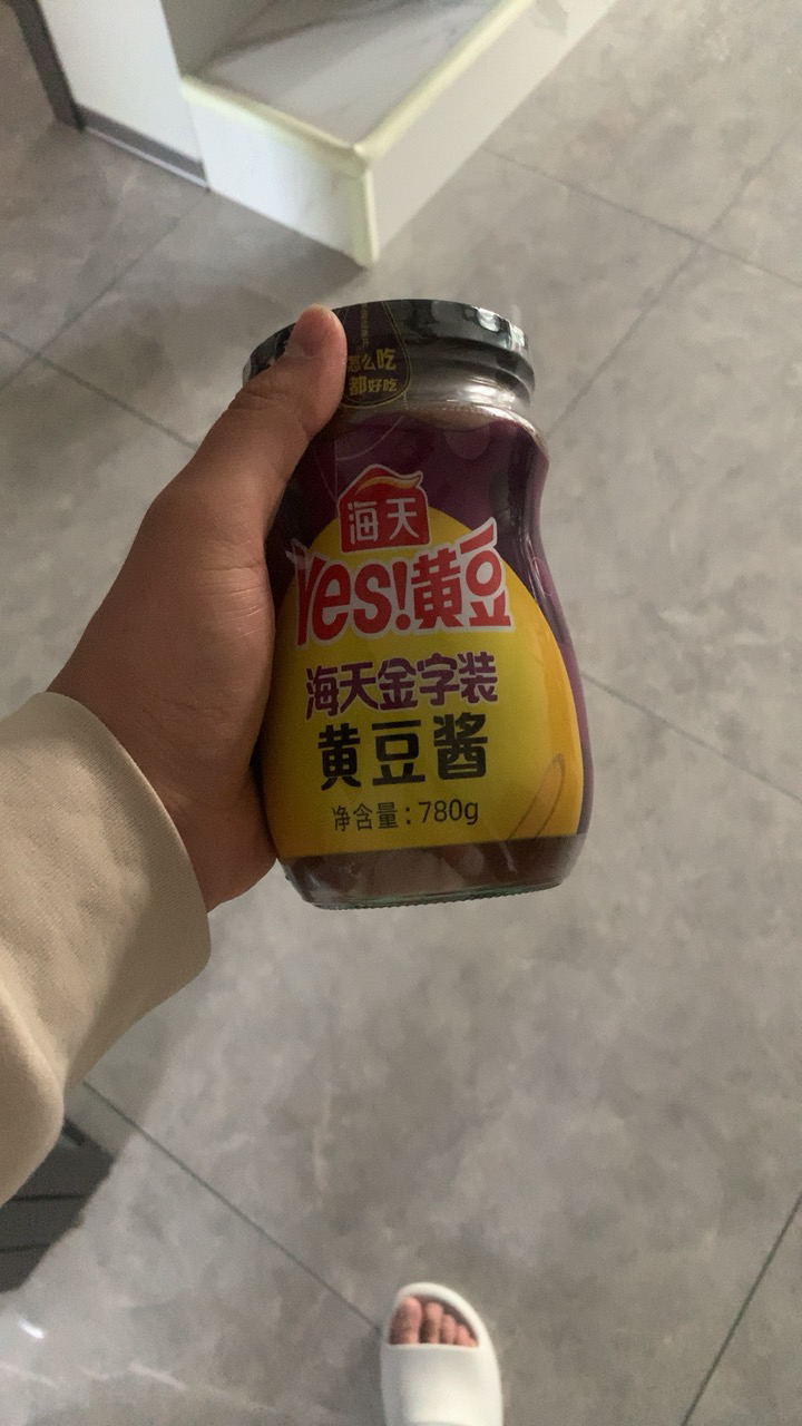 海天金字装黄豆酱780g下饭酱拌饭拌面炒菜烹饪东北大酱晒单图