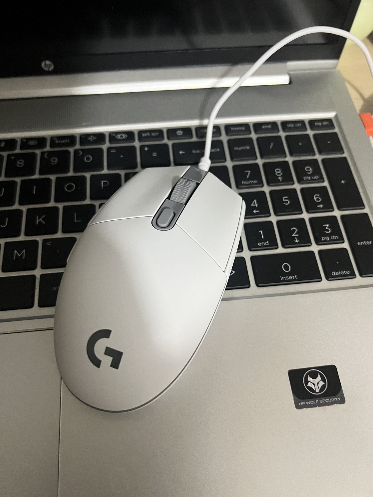 罗技(Logitech) G102二代游戏鼠标-白色晒单图