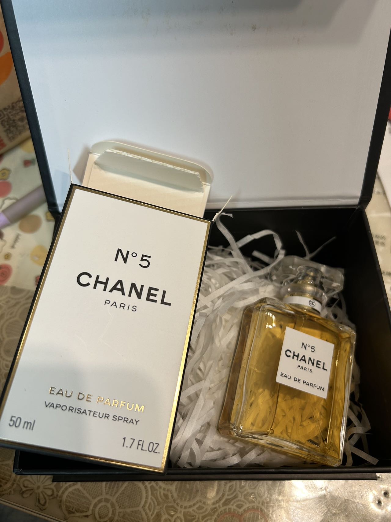 香奈儿(CHANEL)5号香水女士 五号N°5香水(经典款)持久香氛5号香水浓香EDP50ml晒单图