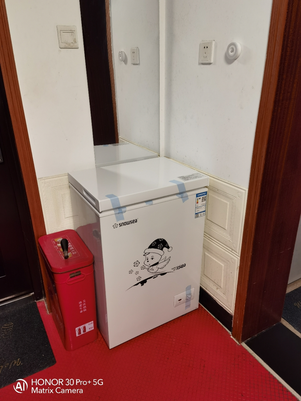 香雪海 110升 冰柜小型家用 一级能效 冰柜 冷柜家用顶开门 卧式冷柜冷冻冷藏转换 单温柜 BD/BC-110S169晒单图