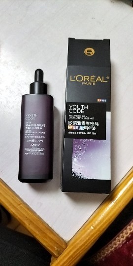 欧莱雅(L'OREAL)小黑瓶精华液 青春密码酵素精华肌底液 面部抗老紧致 补水保湿滋润营养 小黑瓶肌底/液75ml晒单图