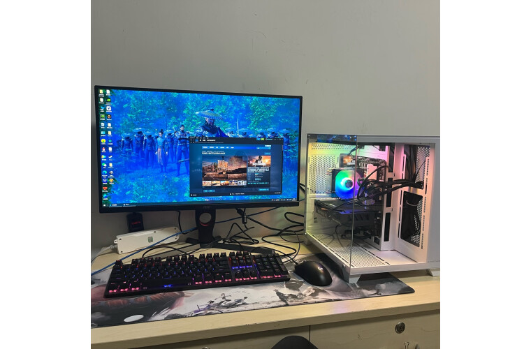 i5 10400F/RTX3050/3060 12G独显DIY组装机游戏台式机水冷diy组装整机电竞直播电脑3050 6G独显主机游戏电竟直播AI主机晒单图