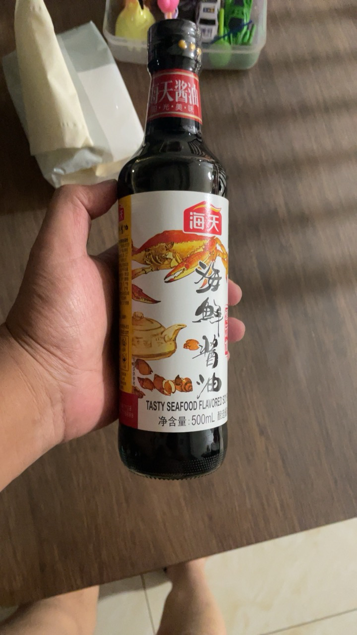 海天 海鲜酱油 500ML海鲜酱油鲜香扑鼻海鲜伴侣调味品晒单图