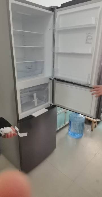 容声(Ronshen)252升三开门电冰箱变频风冷一级能效节能家用风冷无霜节能墨韵灰艺术外观BCD-252WD18NP晒单图