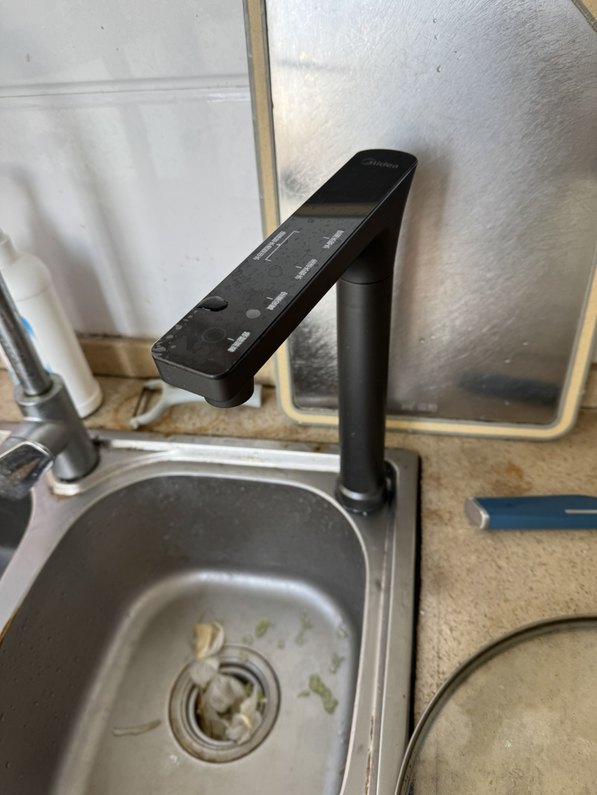 美的(Midea)净水器家用净水机星河净水器系列T1200GPRO大通量净饮一体零陈水数显双出水厨下直饮水机反渗透过滤晒单图