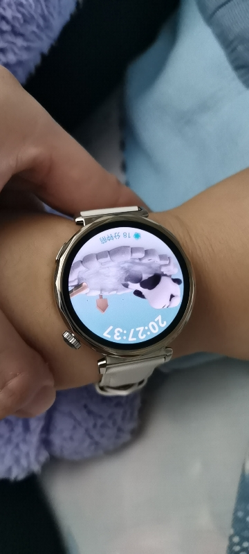 华为(HUAWEI)[新品]WATCH GT5珍珠白41mm华为智能手表情绪健康助手玄玑感知系统运动涂鸦睡眠监测GT4升级晒单图