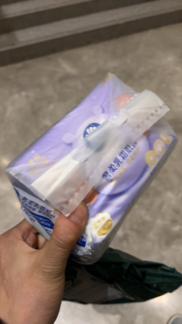 维达小兔棉棉乳霜棉柔纸3层S码40抽×5包提装晒单图