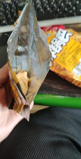 琥珀小米锅巴袋装22g*20包组合口味8090后怀旧解馋小零食小吃网红休闲食品(麻辣味+牛肉味)晒单图