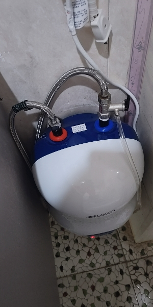 帅康(sacon)6.5W小厨宝上出水储水式电热水器快热式洗碗洗手洗脸家用厨房小型迷你即热热水器5升6升速热热水宝暖水宝晒单图