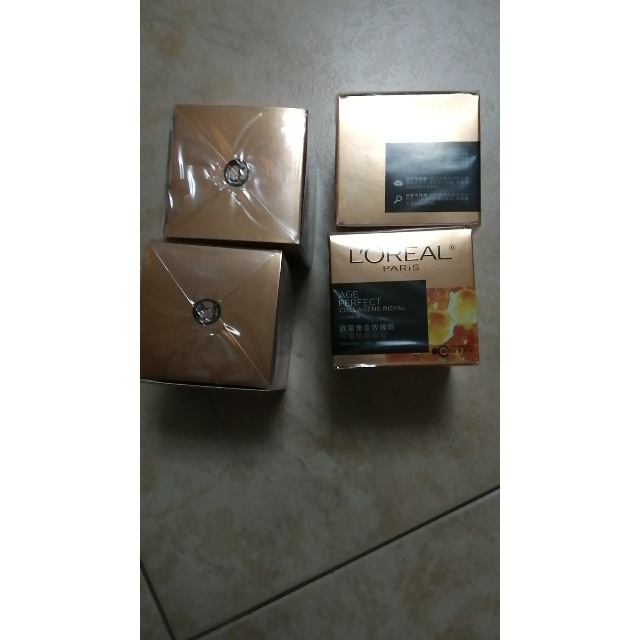 欧莱雅小蜜罐金致臻颜花蜜面霜补水滋润抗皱抗初老25ml*2轻盈保湿版油皮面霜高清大图|实物图
