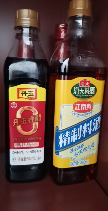 海天生抽酱油500ml+老抽酱油500ml+丹玉香醋500ml+料酒800ml晒单图