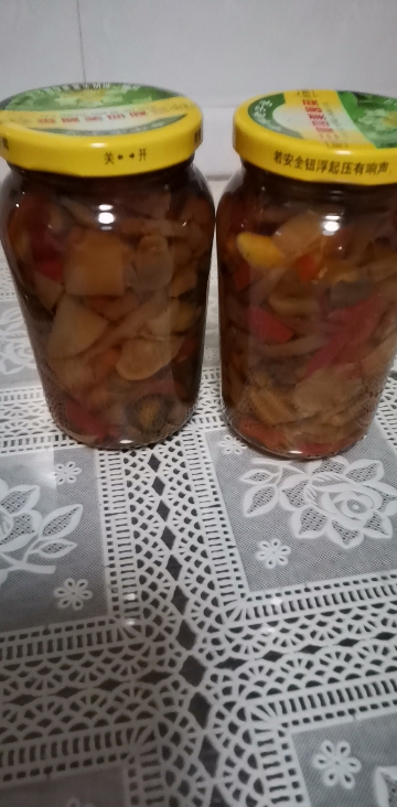 三和四美酱菜 喝粥下饭咸菜 什锦菜 375g*2瓶 扬州特产 中华老字号晒单图