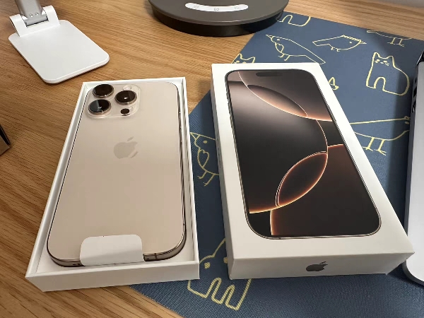 Apple iPhone 16 Pro 128G 沙漠色移动联通电信5G双卡双待手机晒单图