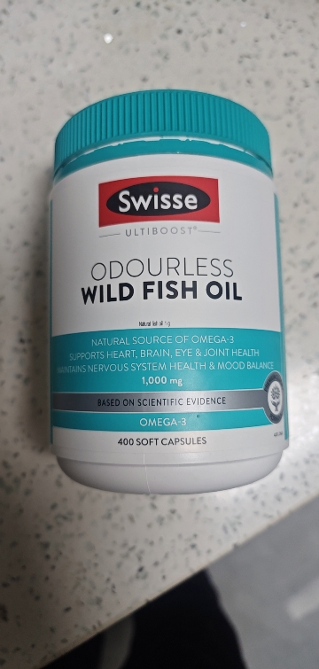 Swisse成人无腥味深海鱼油胶囊400粒/瓶装 鱼油/深海鱼油 高含量1000mg 香港保税随机发晒单图