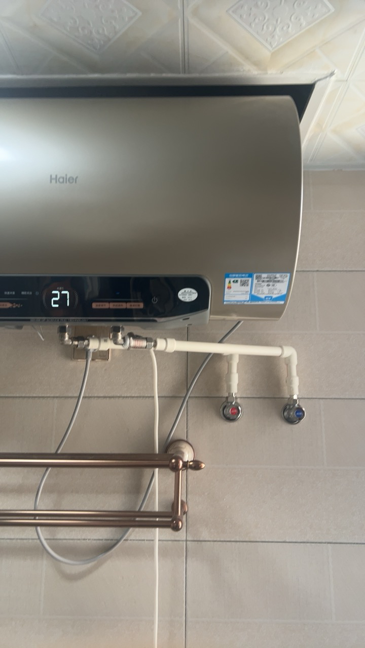 海尔(Haier)60升电热水器 EC6002-MG3U1 3300W变频速热 金刚无缝内胆 镁棒免更换 一级能效节能晒单图