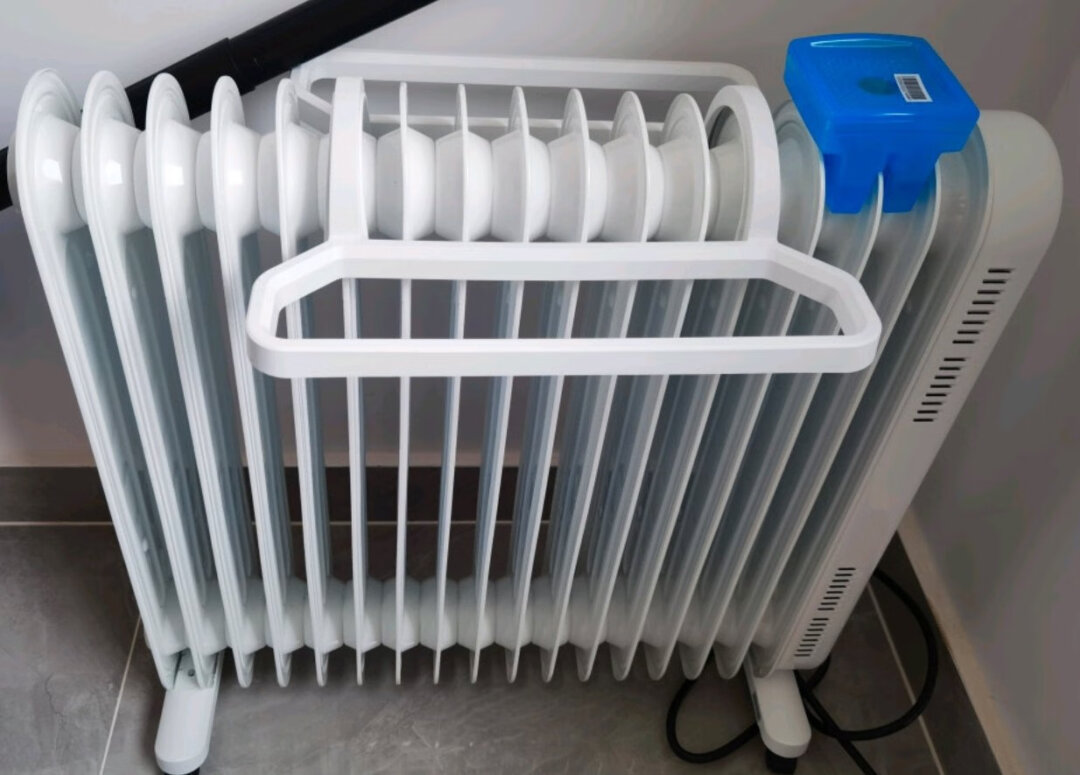 格力(GREE)电油汀取暖器 NDY19-S6130 家用 油丁电暖器 干衣加湿暖气片 17片3000W油汀晒单图