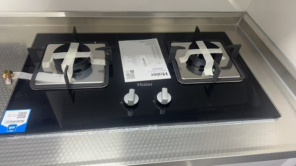 海尔(Haier)燃气灶双灶 天然气灶 家用双灶具 5.2KW大火力 一级能效 瞬燃点火熄火保护煤气灶双灶Q2BE3晒单图