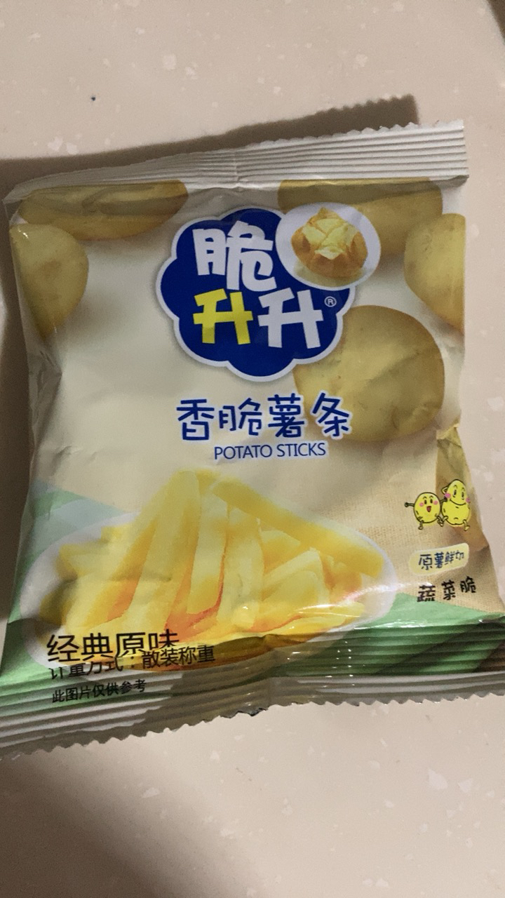 脆升升薯条20g*10包原切土豆条休闲零食薯条片零食非膨化食品(原味+蜂蜜黄油)晒单图