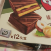 好丽友Q蒂休闲零食早餐茶点西式糕点蛋糕派面包12枚 榛子巧克力味 -单盒*1晒单图