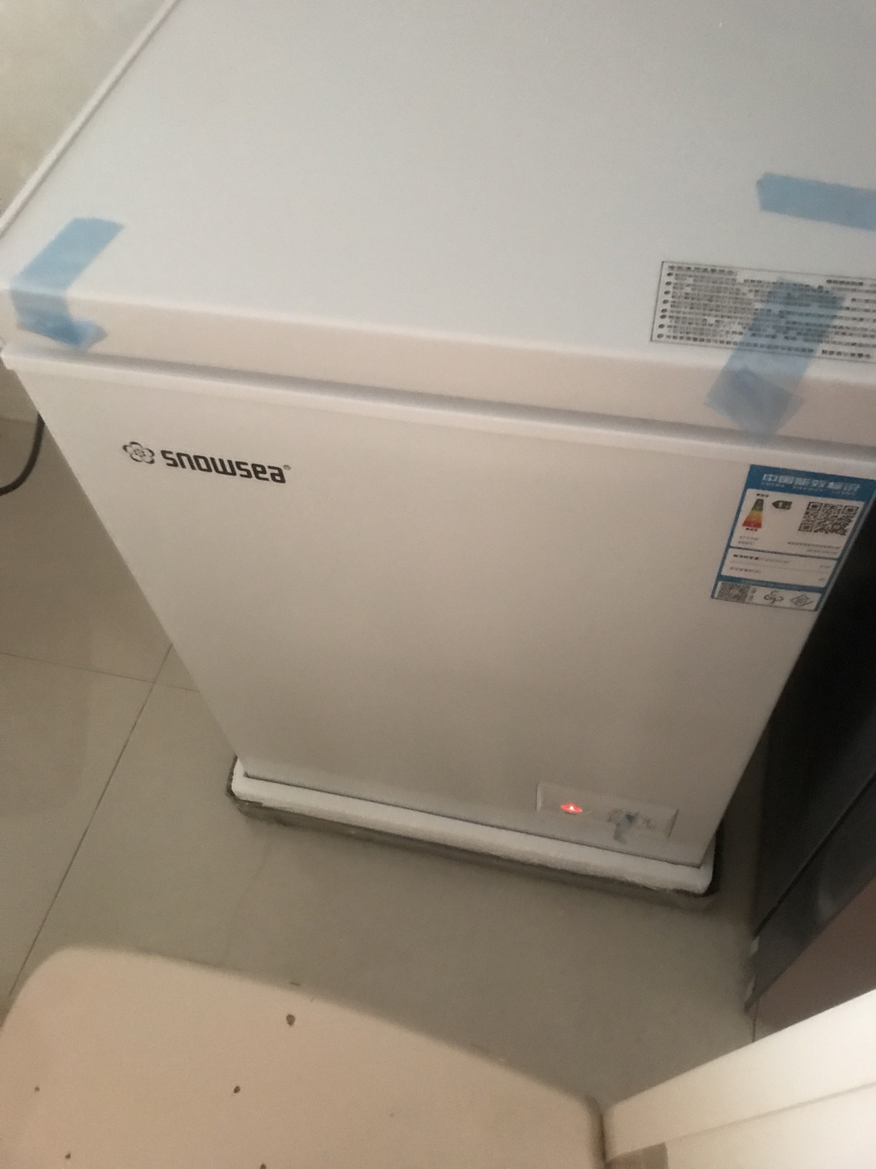 香雪海 冰柜家用减霜冷柜 冷藏柜 冷冻柜 冷藏冷冻可转换 冰柜小型家用BD/BC-82S148晒单图