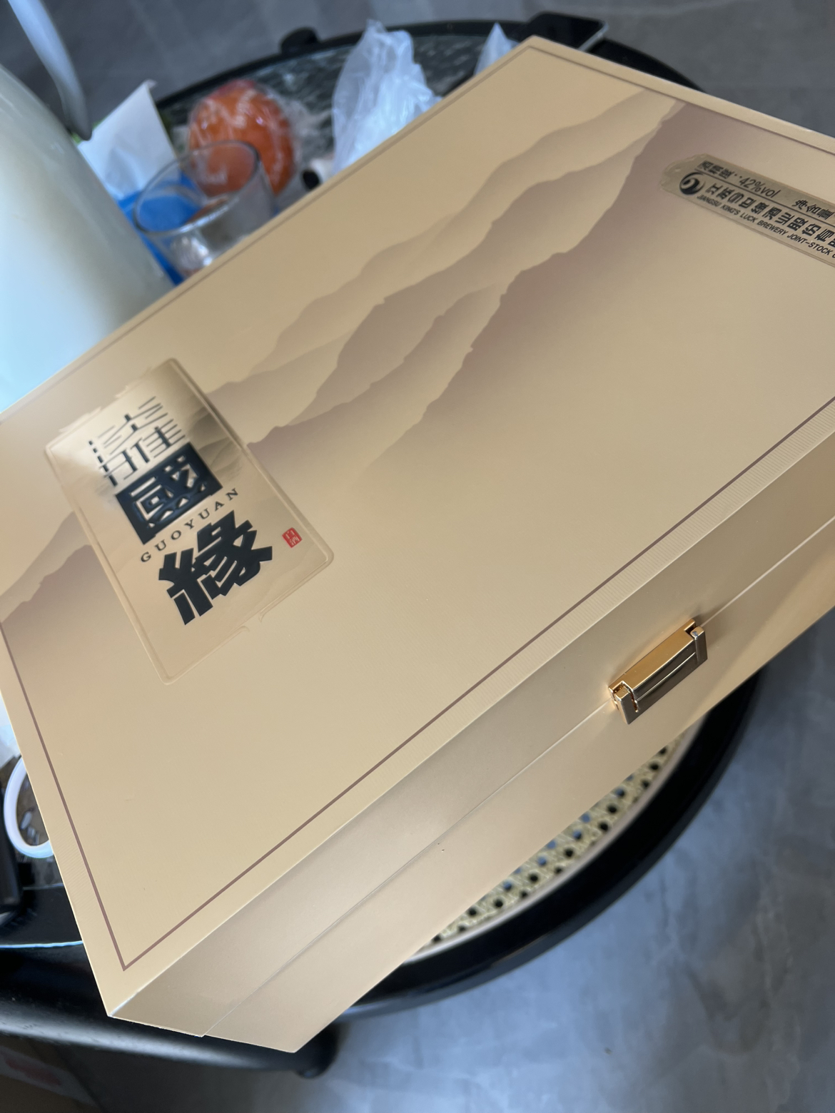 今世缘 淡雅国缘 浓香型白酒 42度 500ml*2瓶 礼盒装 苏宁自营晒单图