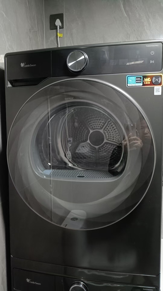 小天鹅小乌梅2.0洗烘套装10KG洗衣机烘干机全变频TG100S83PRO+TH100HS83PRO晒单图