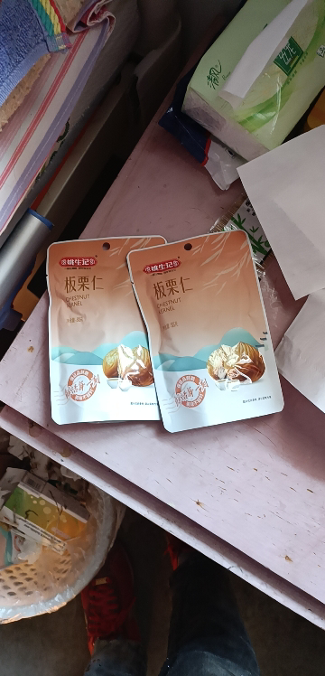 姚生记板栗仁88g*5袋 新鲜即食干果栗子 坚果炒货去壳熟制甘栗仁 烘干健康儿童休闲小零食晒单图