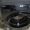 [24年上新]海尔(Haier)滚筒洗衣机8公斤超薄平嵌 525大筒径小户型家用羊毛洗羽绒洗[14126]升级款33S晒单图