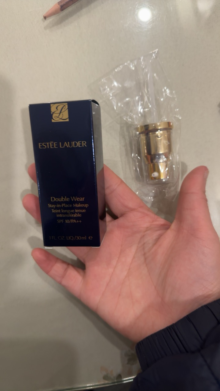 雅诗兰黛Estee Lauder DW粉底液持妆粉底液30ml防晒隔离 DW粉底液17号1W1(象牙白)适合白肌晒单图