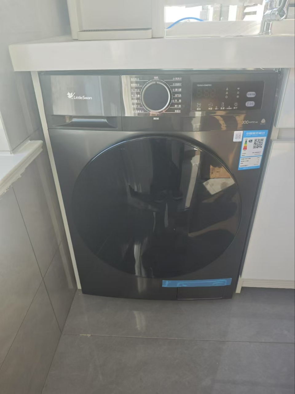 小天鹅(LittleSwan)洗衣机10kg超薄全自动家用滚筒洗烘一体除菌098升级版TD100V098PRO晒单图