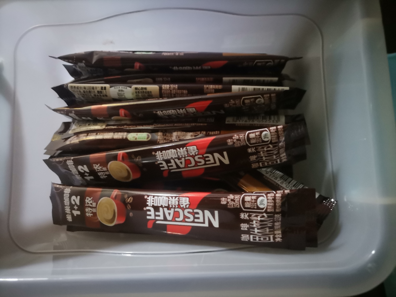 雀巢咖啡特浓30条1+2速溶三合一意式浓醇咖啡粉赠收纳盒晒单图