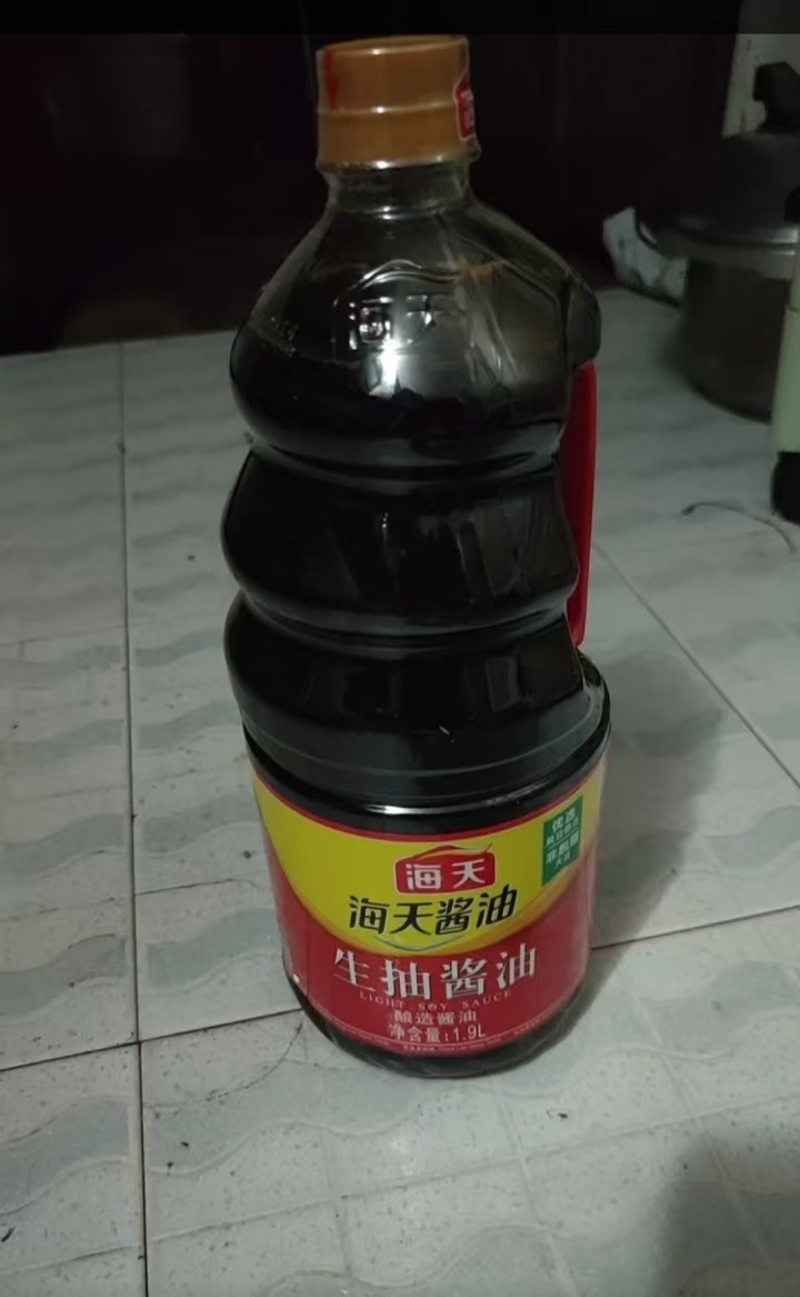 海天0添加特级金标生抽1.28L家常炒菜酿造酱油调味品 健康调味料晒单图