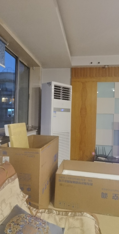 海尔中央空调5匹柜机KFRd-120LW/5YQF82 动力强劲 高效节能健康舒适 除菌自清洁 防直吹晒单图