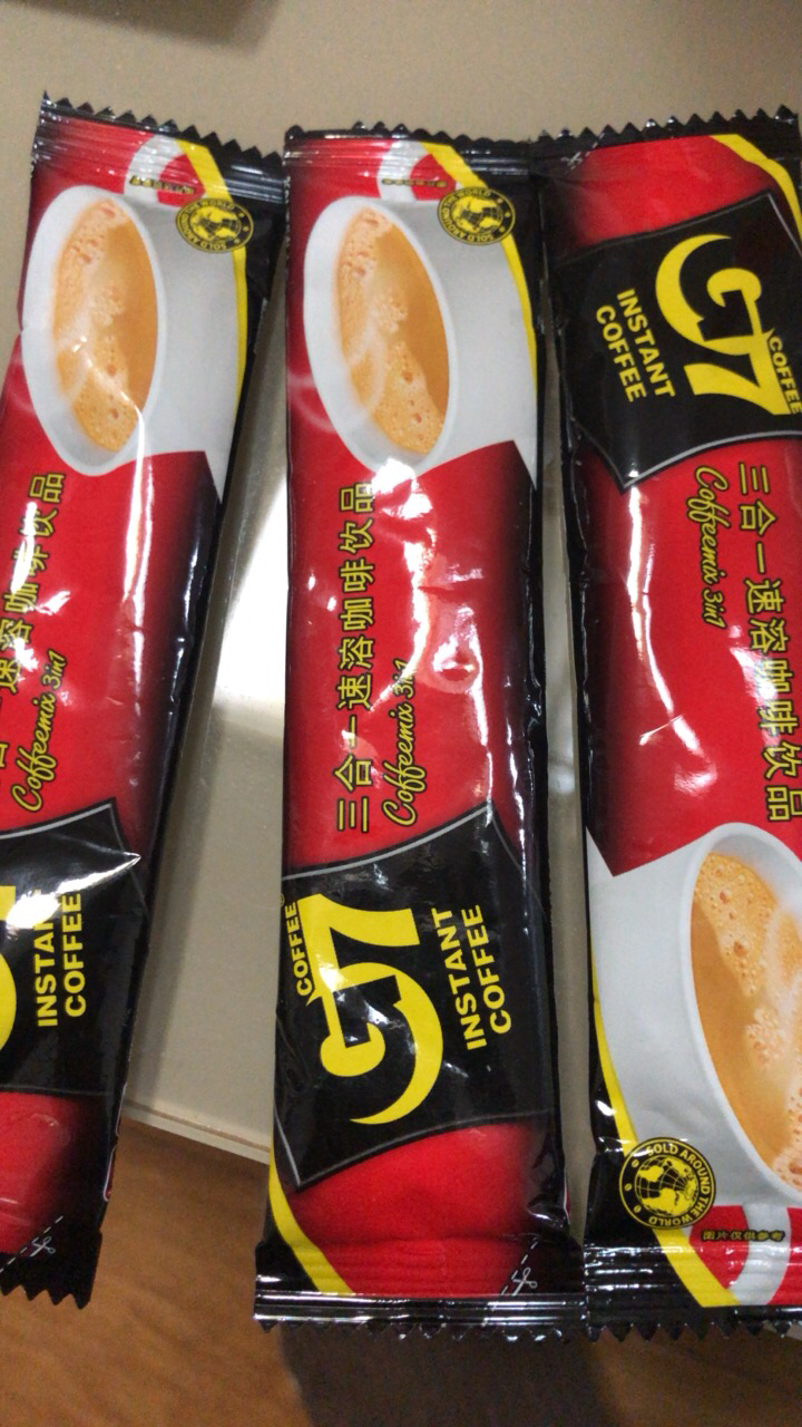 越南进口中原G7三合一速溶咖啡10条散装晒单图