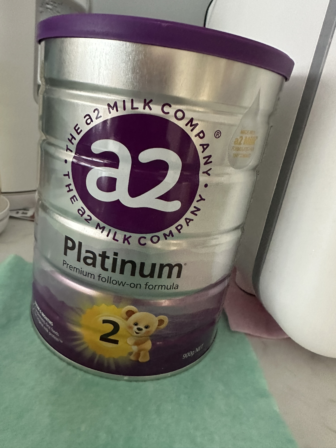 6罐装 | 澳洲a2 Platinum 白金版 配方奶粉2段(6-12个月)900g/罐 新西兰进口[效期27年6月]晒单图