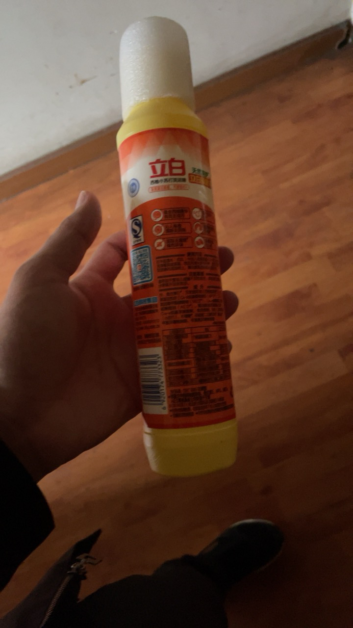 立白洗洁精西柚小苏打408g轻松去油无残留清新祛味学生宿舍家用便携洗涤灵剂晒单图