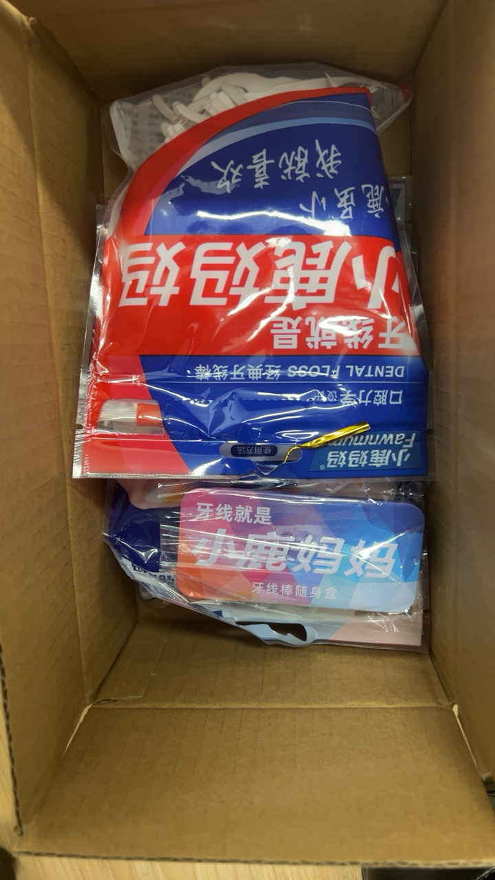 小鹿妈妈(FAWN MUM)经典力学牙线棒3袋300支晒单图