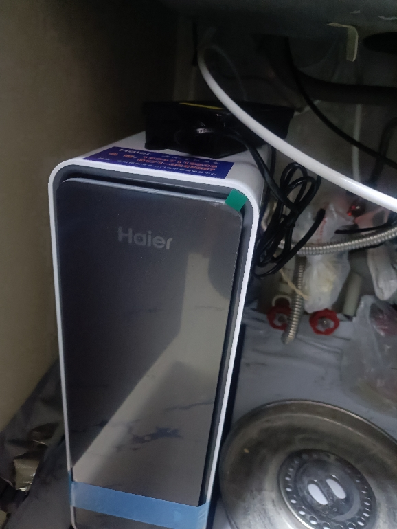 海尔(Haier)净水器1200G鲜活水 pro家用净水机6年RO反渗透过滤器厨下直饮HKC3000-R880D2U1晒单图