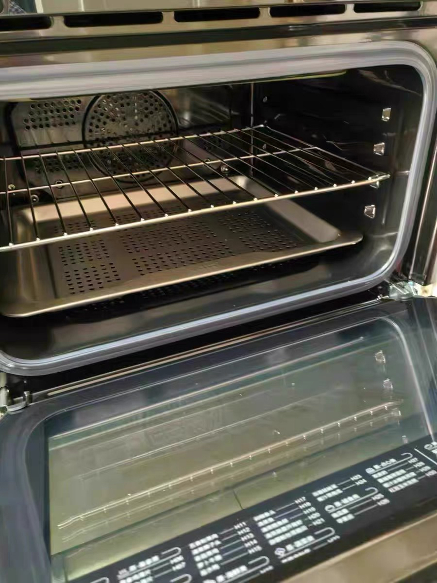 华帝(vatti)55L蒸烤箱一体机嵌入式家用蒸烤炖炸四合一大容量一键速蒸搪瓷内胆高清彩屏蒸箱烤箱 i23025晒单图