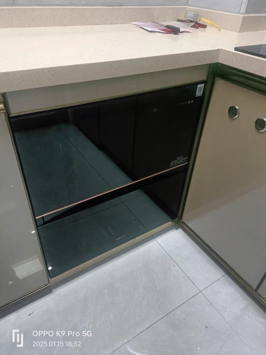 华帝(vatti)消毒柜家用 嵌入式消毒碗柜110L大容量两门三抽 二星紫外线0臭氧纯物理安全杀菌 母婴消毒i13040晒单图