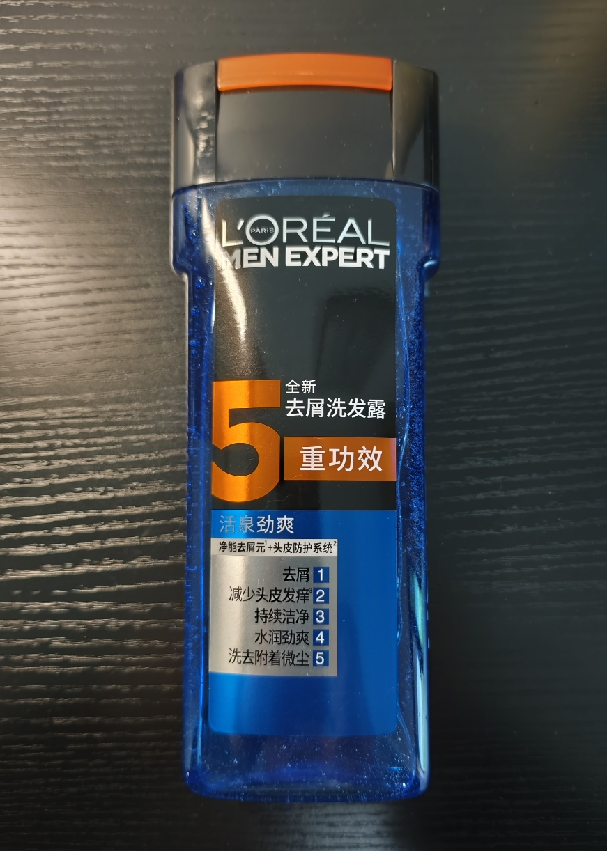 欧莱雅男士去屑洗发露活泉劲爽无硅油止痒控油清爽洗发水400ml晒单图