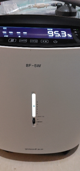 鱼跃制氧机7F-6W医用级吸氧机大流量升级6升机老人家用氧气机6L带雾化晒单图