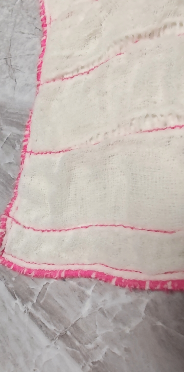 洁成绵柔抹布洗碗巾5层 5片装 强力吸水去油污晒单图