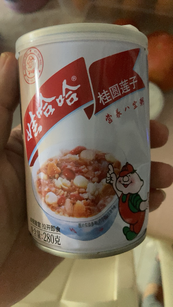 娃哈哈 桂圆莲子八宝粥 280g*3瓶晒单图