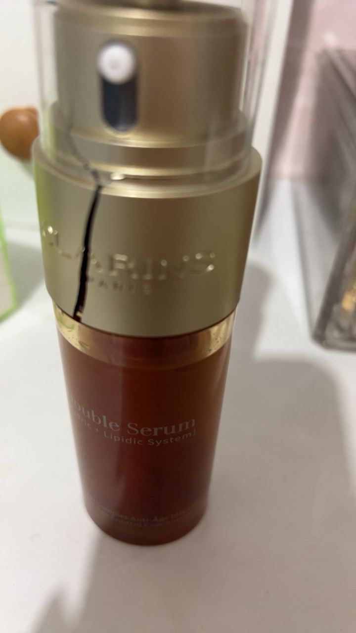 娇韵诗(CLARINS)双萃精华50ml 赋活修护黄金双瓶 弹润透亮平衡水油保湿不黏腻 收缩毛孔混油挚爱明星产品晒单图